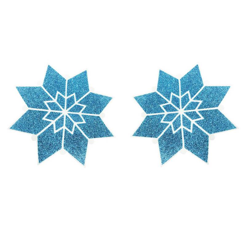 Christmas Disposable Snowflake Nipple Cover
