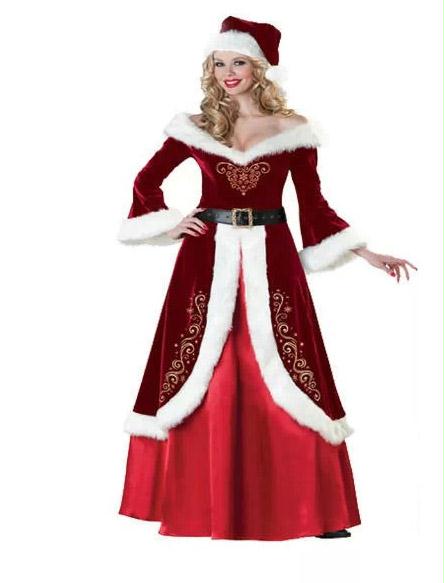 Womens Red Christmas Costume Dresses